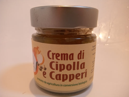 Crema Cipolla e capperi