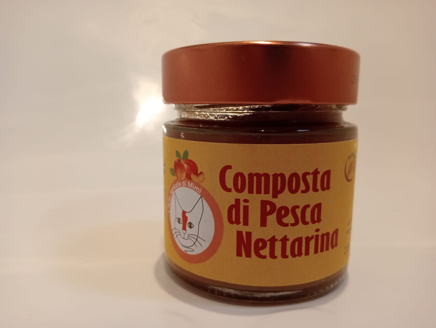 Composta di Pesca Nettarina senza zuccheri aggiunti