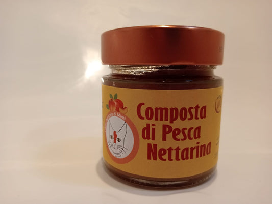 Composta di Pesca Nettarina senza zuccheri aggiunti