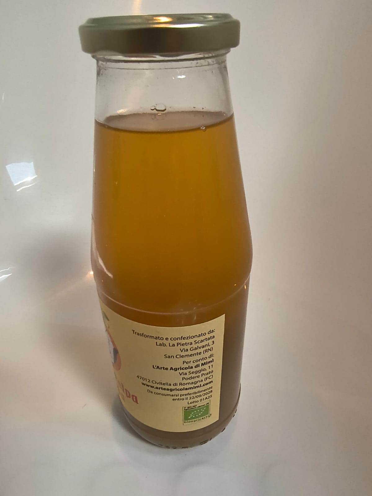 Succo e polpa di Mela 700 ml Biologico