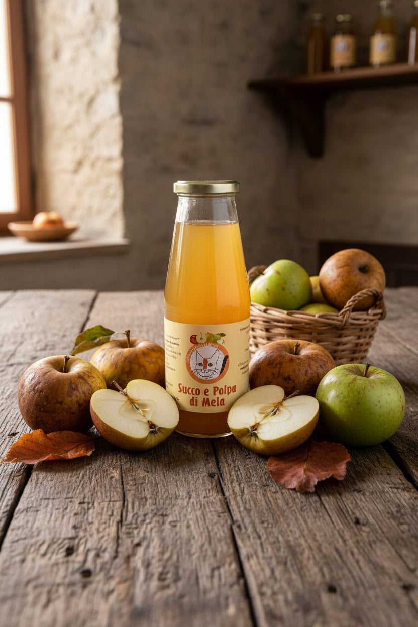 Succo e polpa di Mela 700 ml Biologico