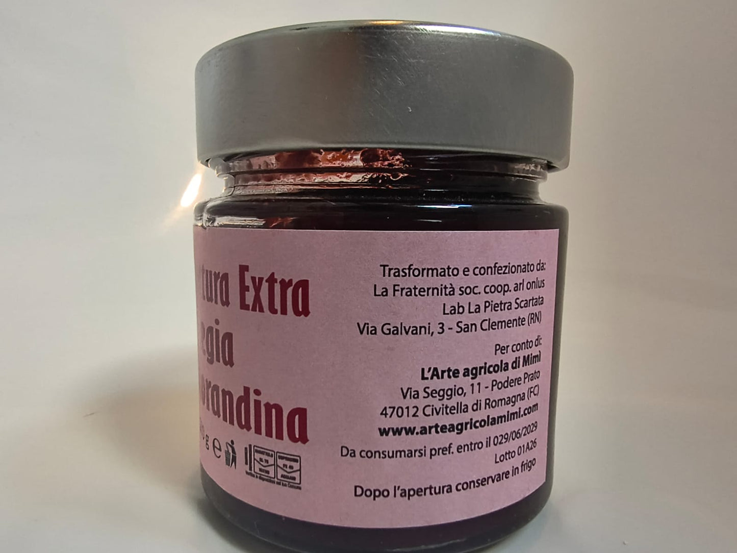 Confettura Extra Ciliegia Morandina 92% frutta, Biologica